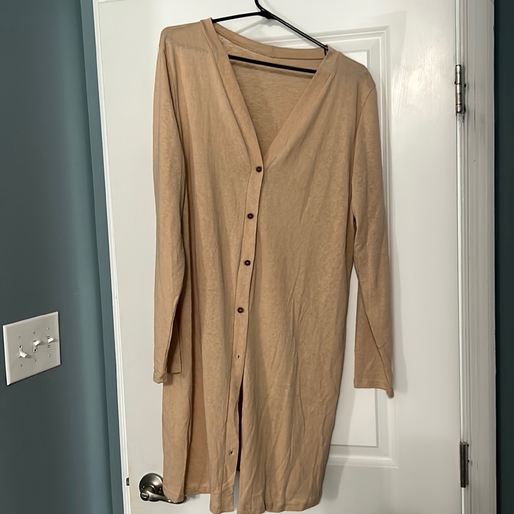 Woman’s button down cardigan